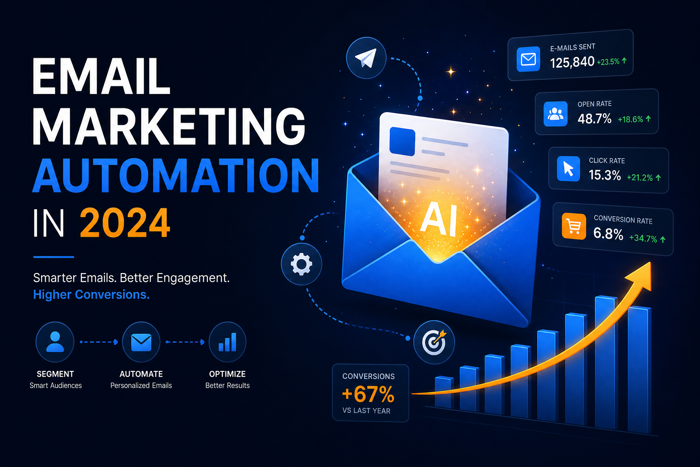 AI Email 行銷自動化概念圖